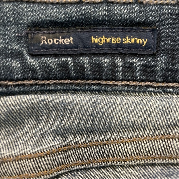 🧊Citizens Of Humanity Rocket high rise skinny jeans medium blue wash size 28 - Picture 5 of 9